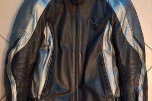 Tuta moto in pelle Dainese Yes Giacca Pantaloni