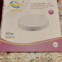 Due Plafoniere led a soffitto