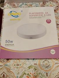 Due Plafoniere led a soffitto