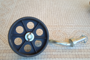 Ruotino per fresa motocoltivatore