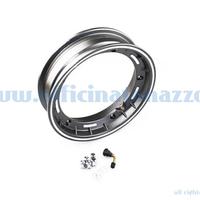 Cerchio F.A tubeless in lega canale 2.50x10" nero
