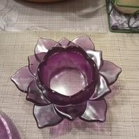 porta candele chakra loto