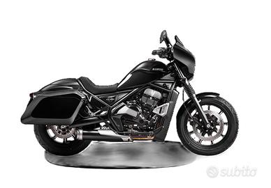 Moto Morini Calibro BAGGER nera