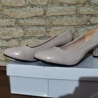 scarpe donna lucide 