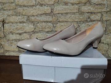 scarpe donna lucide 