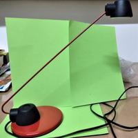 Lampada in metallo anni 80