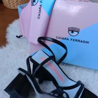 Sandali Chiara Ferragni nr.37 pelle nera