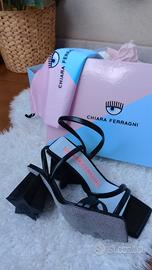 Sandali Chiara Ferragni nr.37 pelle nera