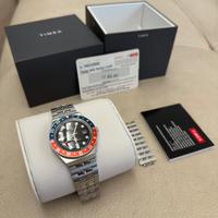 Timex Q GMT 38mm “Pepsi” – Come Nuovo, Full Set