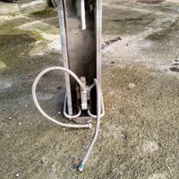 Lavandino in acciaio