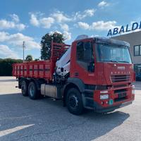 Iveco Stralis 420 gru e ribaltabile