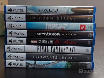 8 Giochi PS5 - Halo, Crimson Desert, Metaphor etc