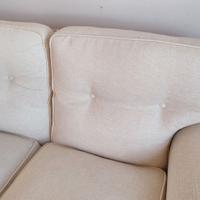 Divano 3 posti Frau in piuma d'oca