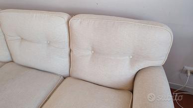 Divano 3 posti Frau in piuma d'oca