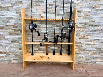 Portacanne in legno artigianale 12 posti