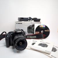 Canon EOS 1100D Fotocamera Reflex DSLR con EF-S 18