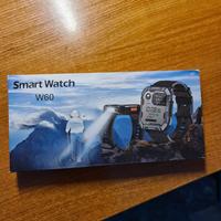 Smartwatch Uomo, 2.01" con Torcia e Bussola