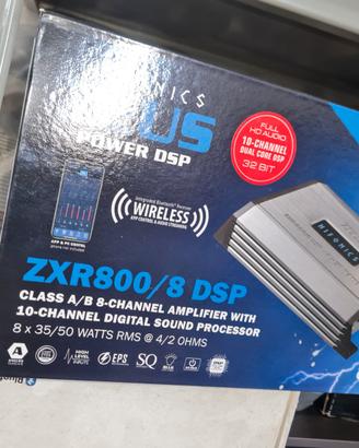 Amplificatore 8 canali con bluetooth e dsp +drc