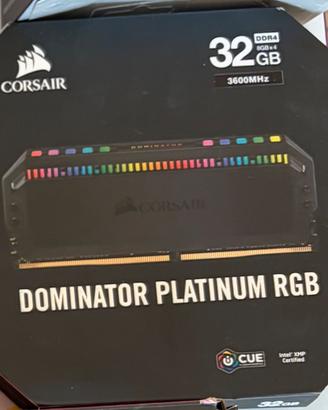 Ram Corsair Dominator Platinum 3600 CL 16 4x8 Gb