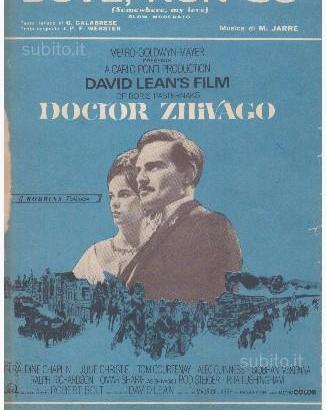 Spartito di Dove, non so (Somewhere, my love)