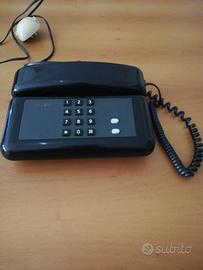 telefono fisso a tastiera nero Sip