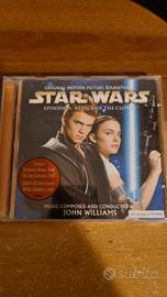 cd musicale star wars attacco dei cloni
