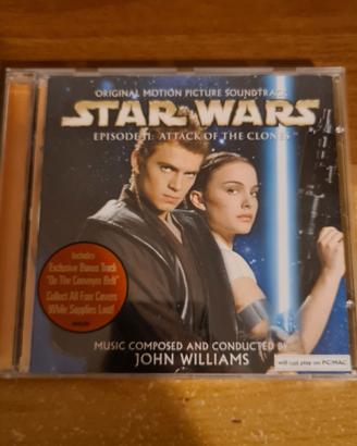 cd musicale star wars attacco dei cloni