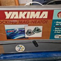 porta sci magnetico auto