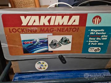 porta sci magnetico auto