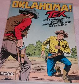 albo TEX OKLAHOMA storia inedita fuori serie 1991