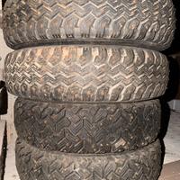 Gomme da neve chiodate con cerchi Fiat