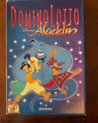 Gioco Clementoni Domino lotto Alladin anno 1992