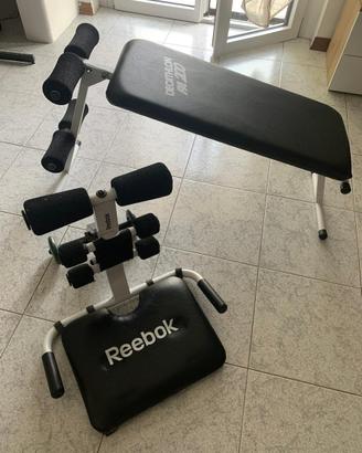 Panca addominali inclinata & Panca romana reebook
