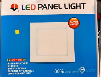 Coppia pannelli Led da incasso