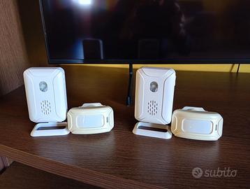 Sensori di movimento con allarme wireless