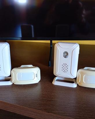 Sensori di movimento con allarme wireless