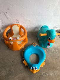 Trio okbaby " seggioliono vasino riduttore "
