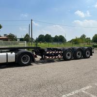 Semirimorchio porta container Broshuis- Lintrailer