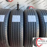 4 PNEUMATICI 215/65 R17 CONTINENTAL ESTIVE 85%