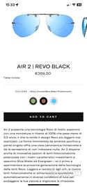 Occhiali da sole Revo air 2,cromatici e polarizzat