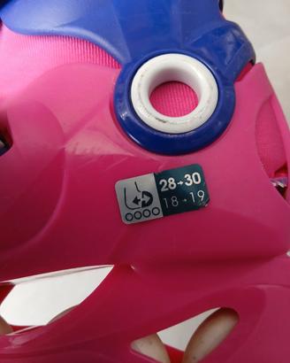 pattini bambina tipo rollerblade ti 28-30
