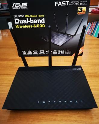 Router modem Asus N600 dual band