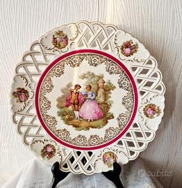 Schwarzenhammer porcellana tedesca Piatto vintage