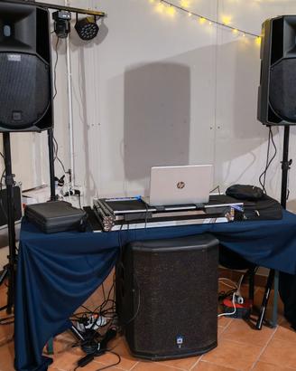 Metto a disposizione impianto audio RCF & JBL
