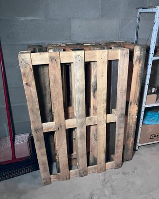 Bancali pallet pedane in legno grandi 80x120