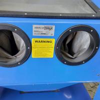 Sabbiatrice completa compressore 380volt