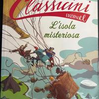 Libro per ragazzi dal titolo "L'isola misteriosa"