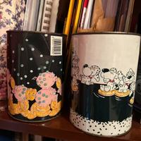 Salvadanai in latta vintage (Maialini e Dalmati)