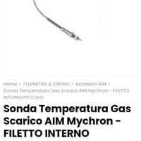 sonda Temperatura Telemetria Kart