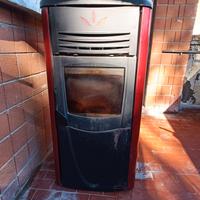 stufa a pellet Extraflame, GRAZIOSA STEEL.